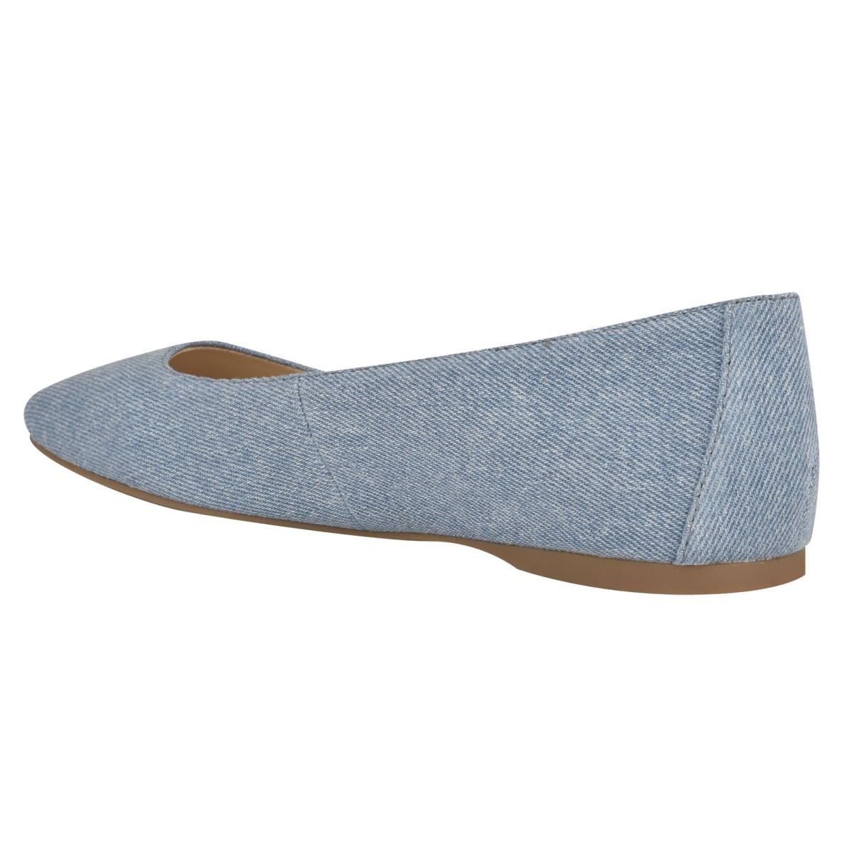 Ballerinas Nine West Alena Square-Puntera Azules | 2857WTXQS