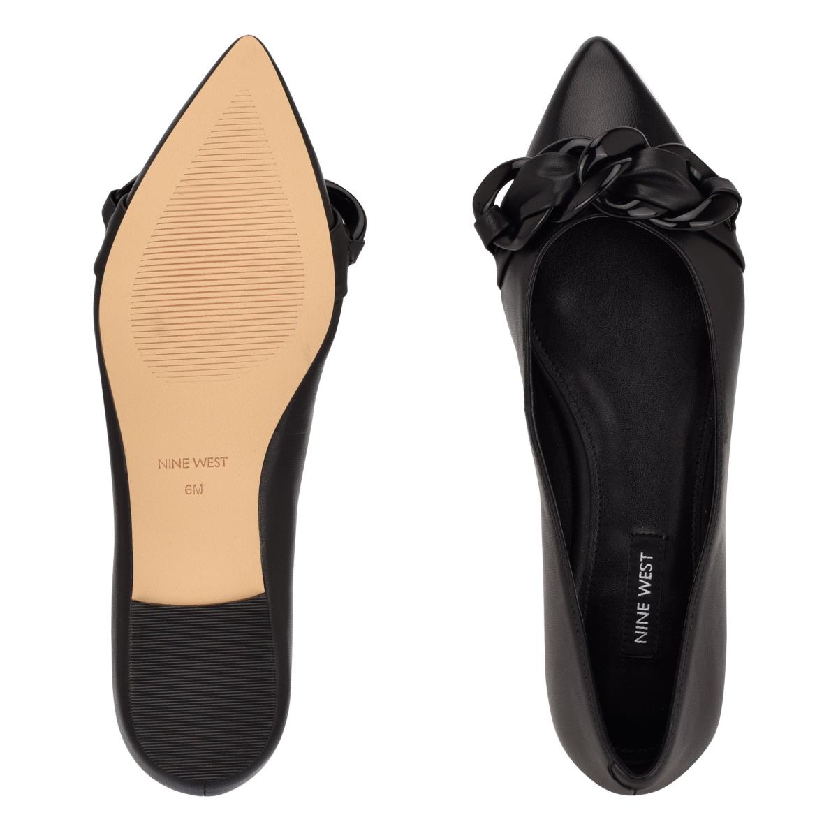 Ballerinas Nine West Buyme Pointy Puntera Negras | 1506CNSPV