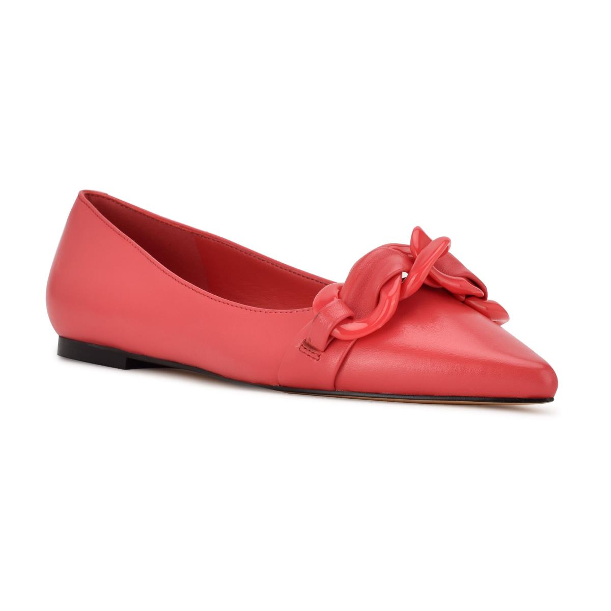 Ballerinas Nine West Buyme Pointy Puntera Coral | 2074GPXOF