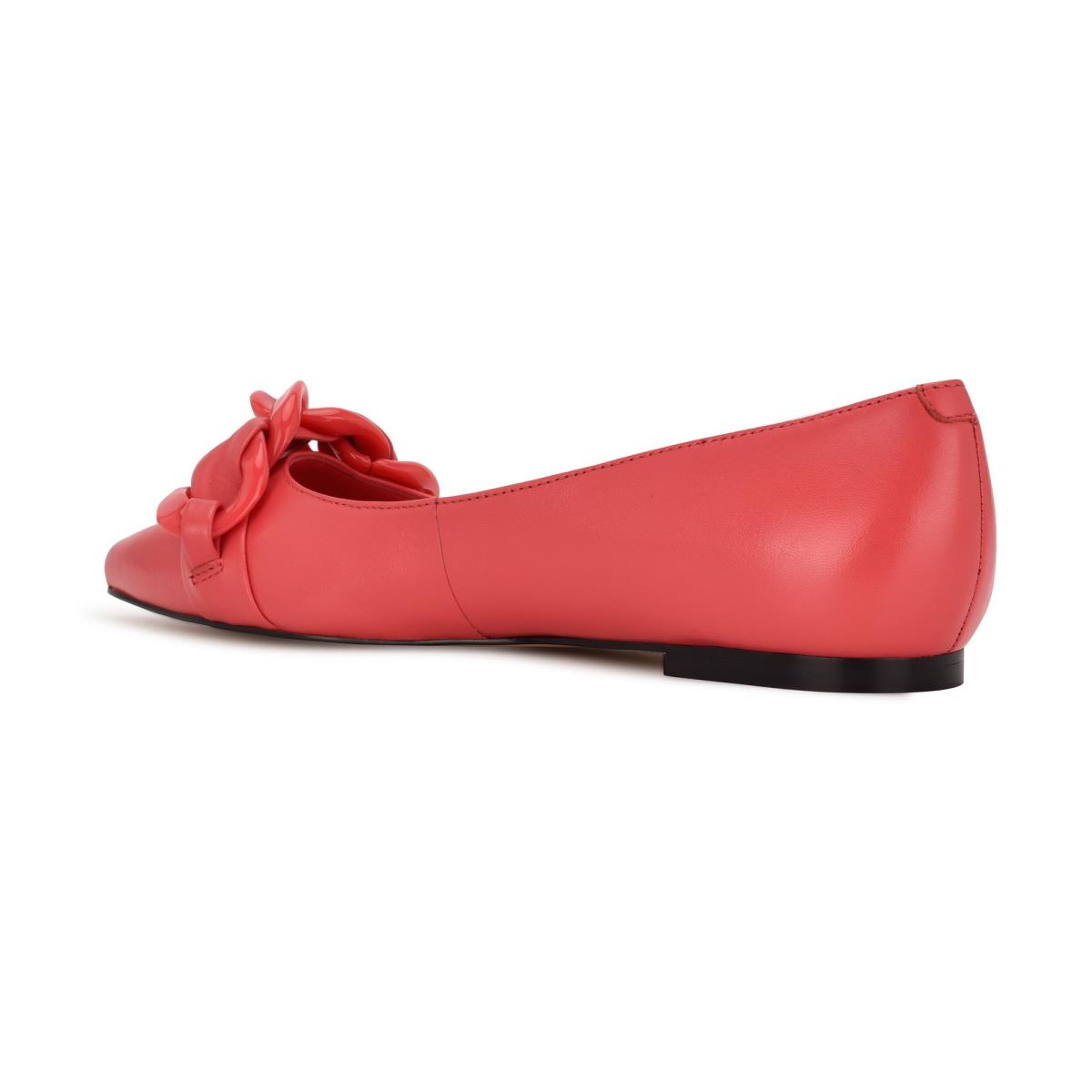 Ballerinas Nine West Buyme Pointy Puntera Coral | 2074GPXOF