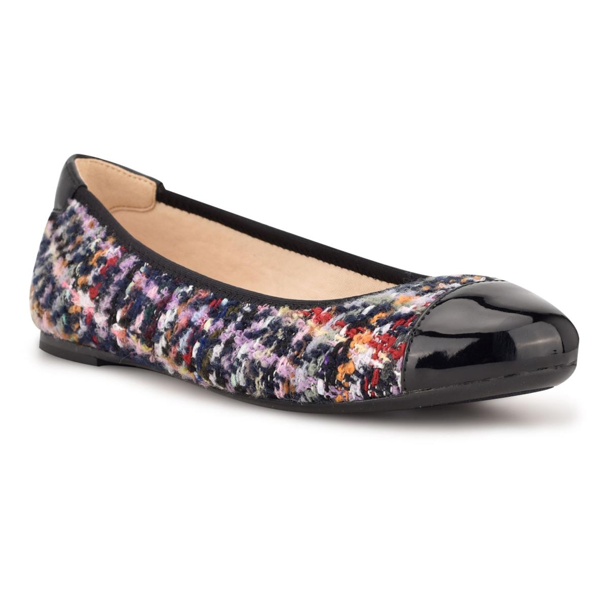 Ballerinas Nine West Capted Ballet Azules Multicolor | 7308IFCOZ