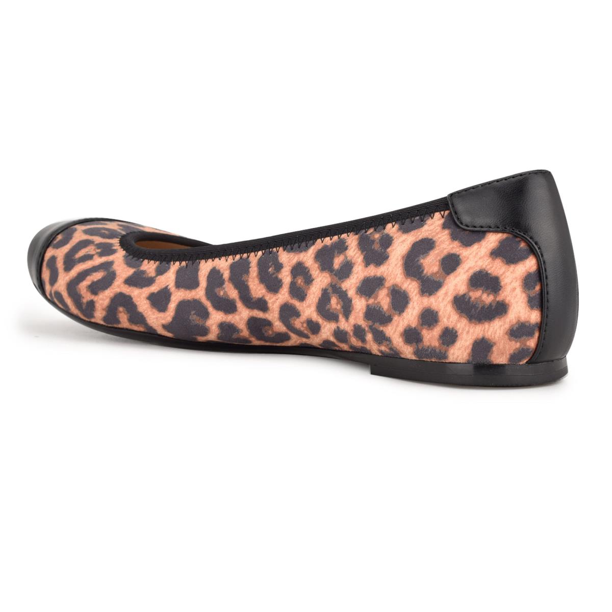 Ballerinas Nine West Capted Ballet Leopardo | 1946BXFGM