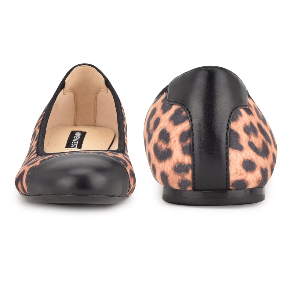 Ballerinas Nine West Capted Ballet Leopardo | 1946BXFGM