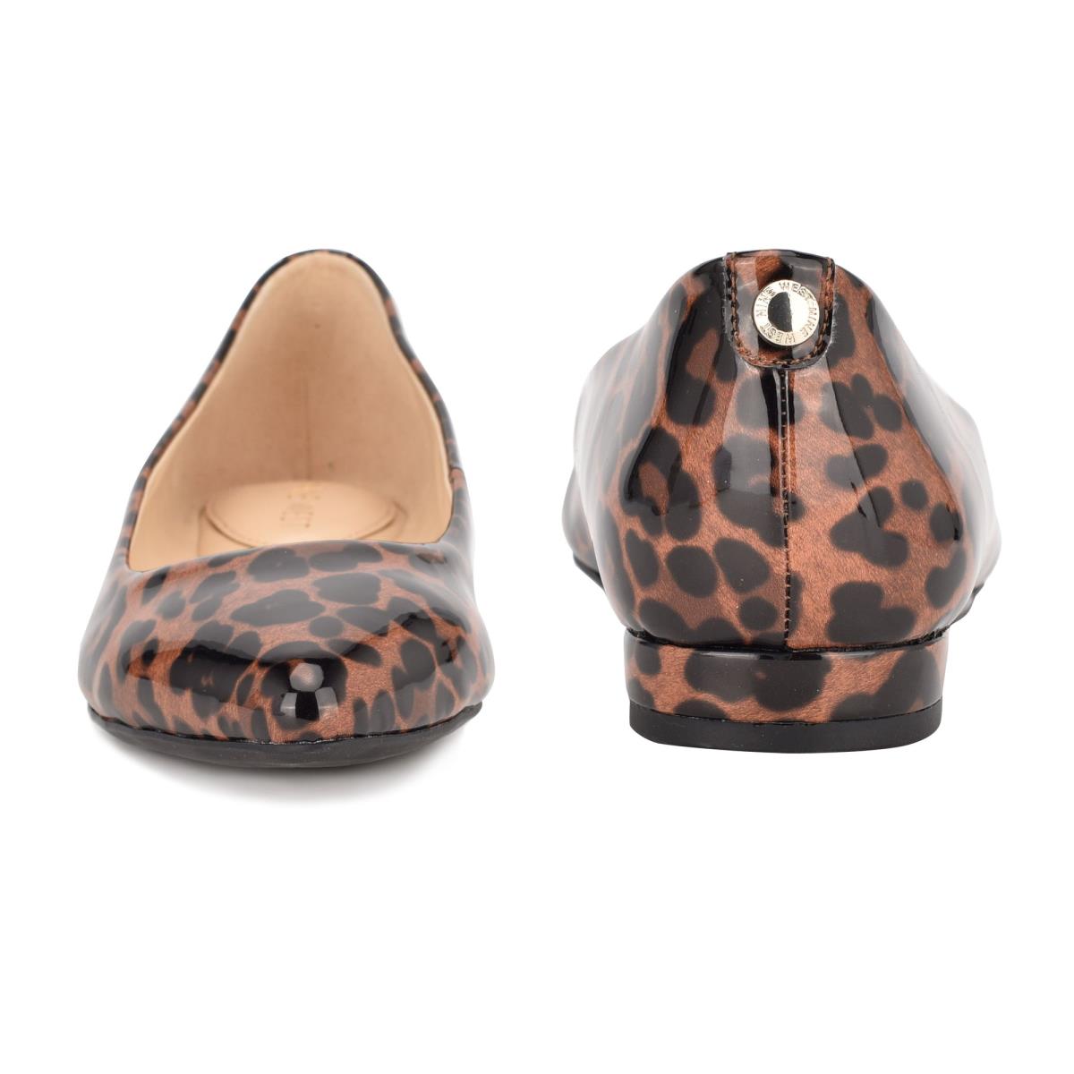 Ballerinas Nine West Ferdi 9x9 Pointy Puntera Serpent | 6793HPMSQ