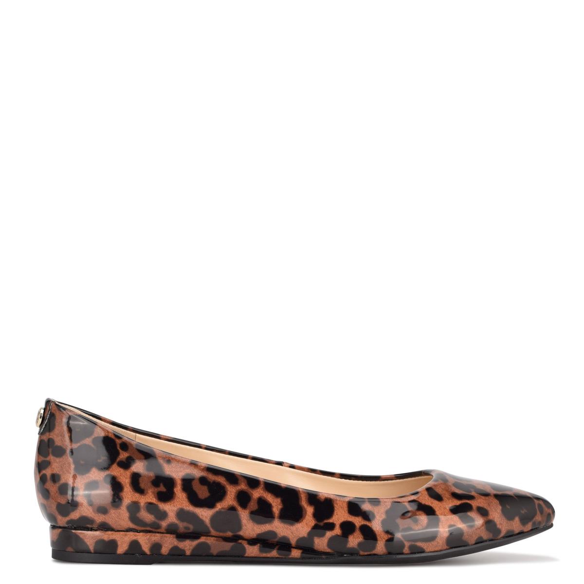 Ballerinas Nine West Ferdi 9x9 Pointy Puntera Serpent | 6793HPMSQ