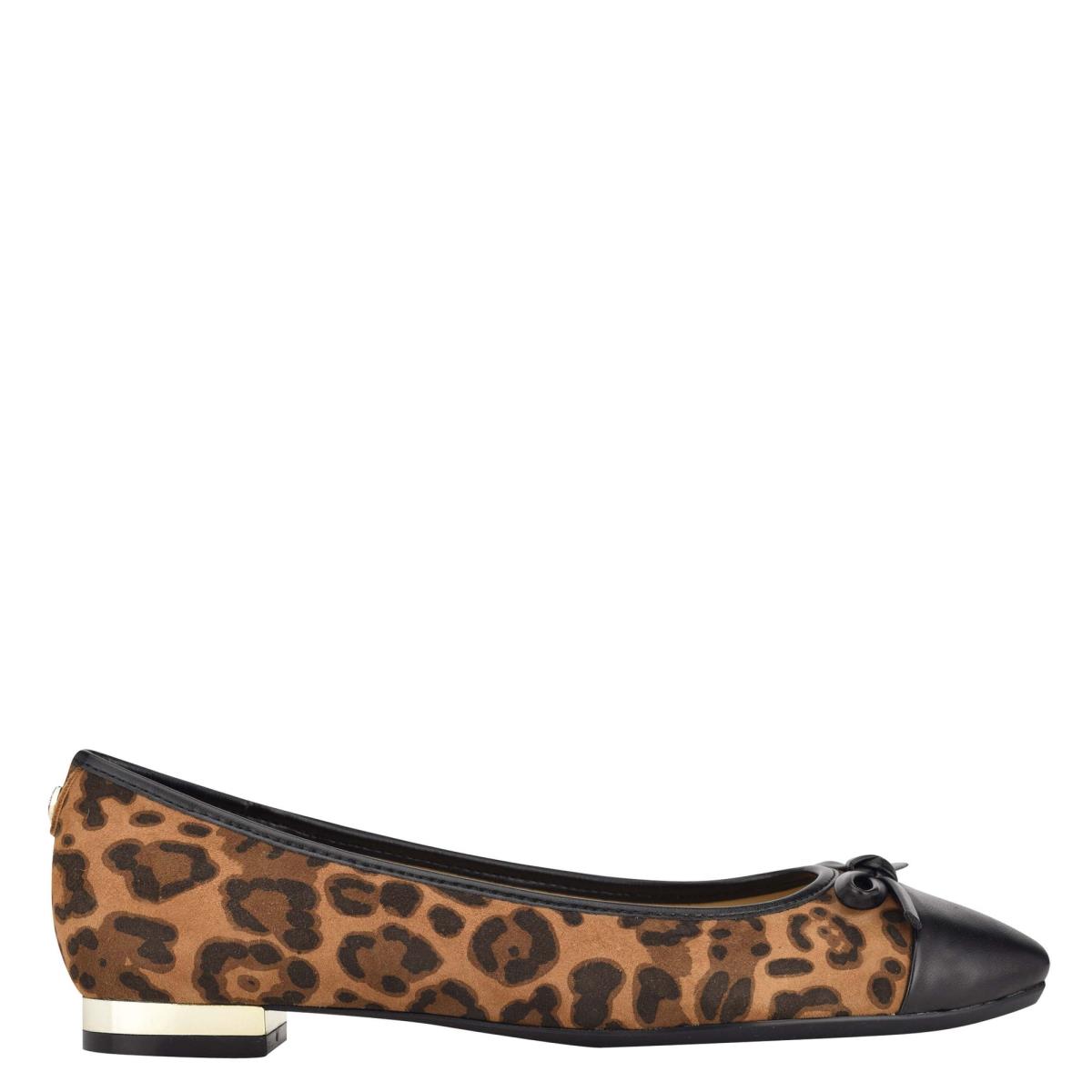 Ballerinas Nine West Olly 9x9 Ballet Leopardo | 7218SLGJM