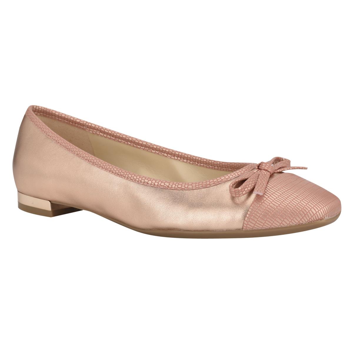 Ballerinas Nine West Olly 9x9 Ballet Rosas | 3826UXLTY