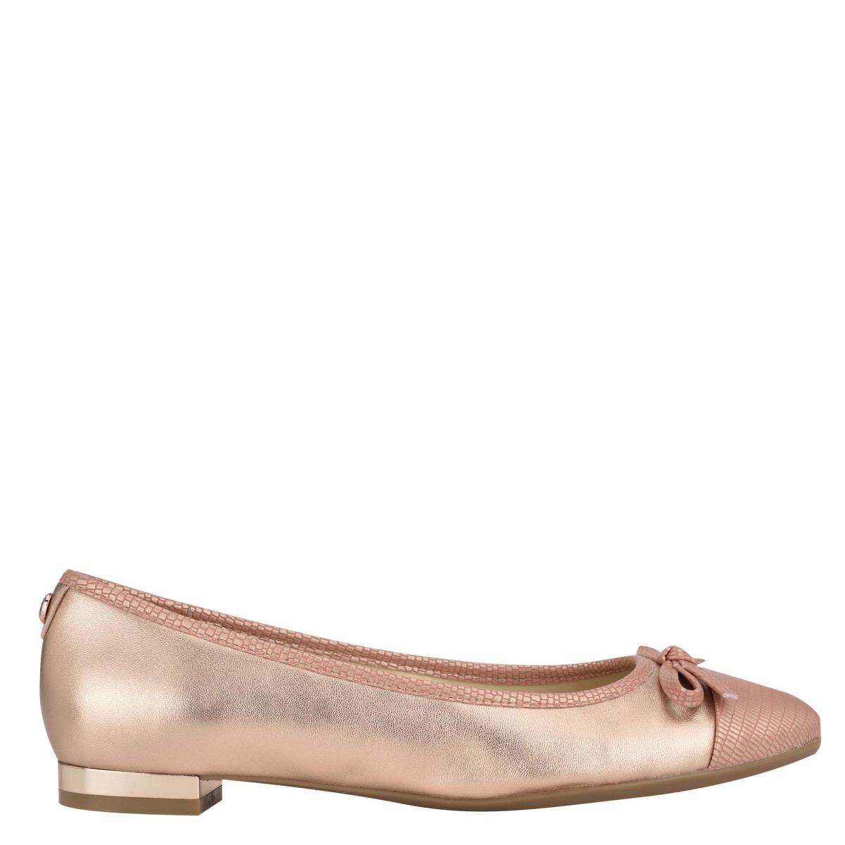 Ballerinas Nine West Olly 9x9 Ballet Rosas | 3826UXLTY