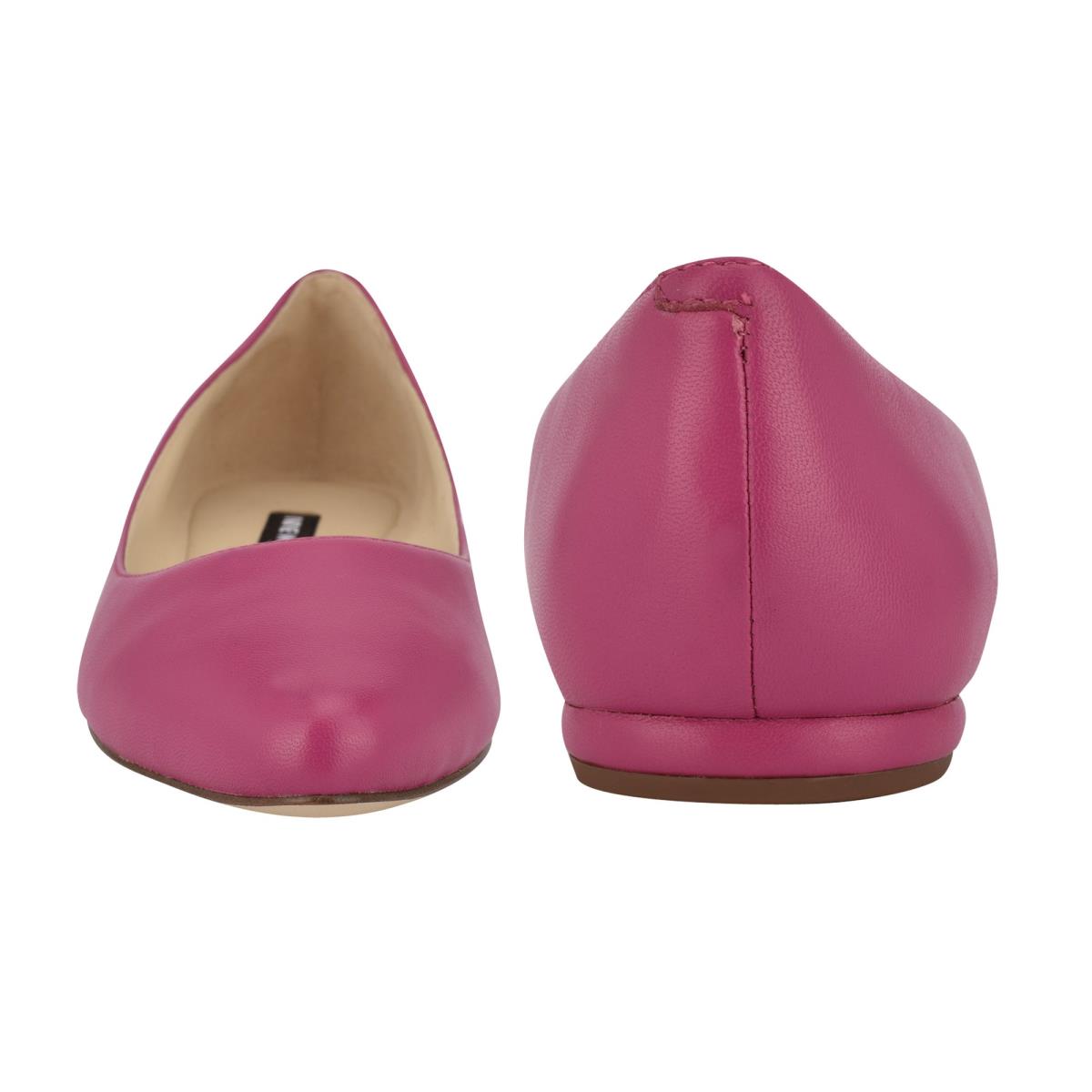 Ballerinas Nine West Speakup Almond Puntera Rosas | 0512YAVRW