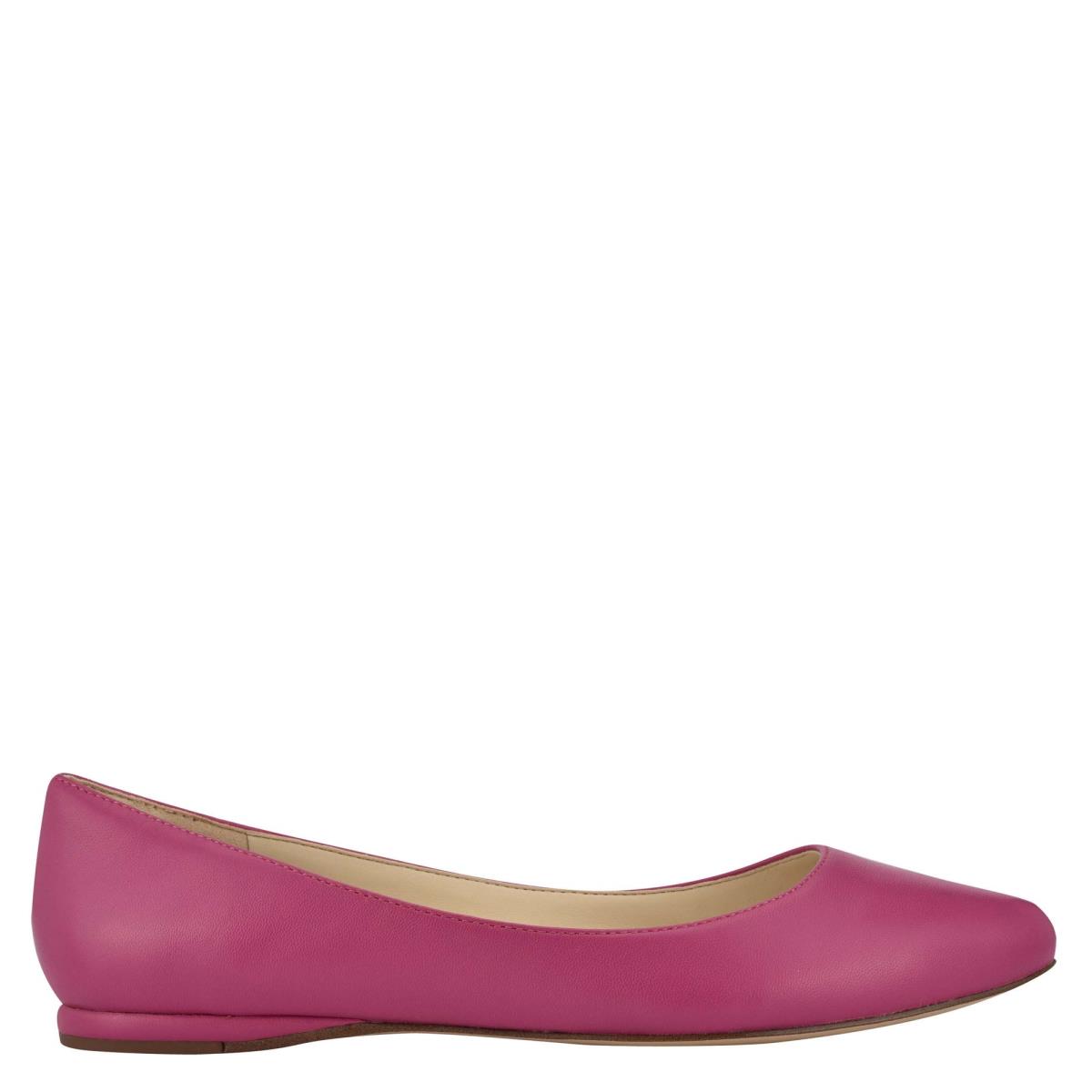 Ballerinas Nine West Speakup Almond Puntera Rosas | 0512YAVRW