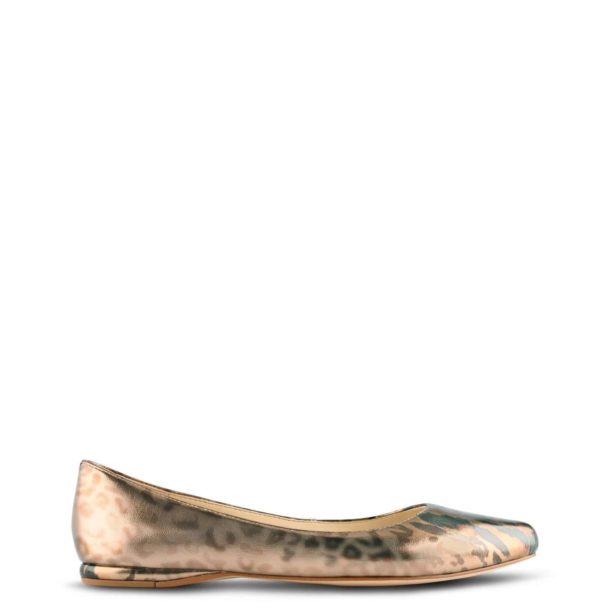 Ballerinas Nine West Speakup Almond Puntera Leopardo | 0871GZYOE