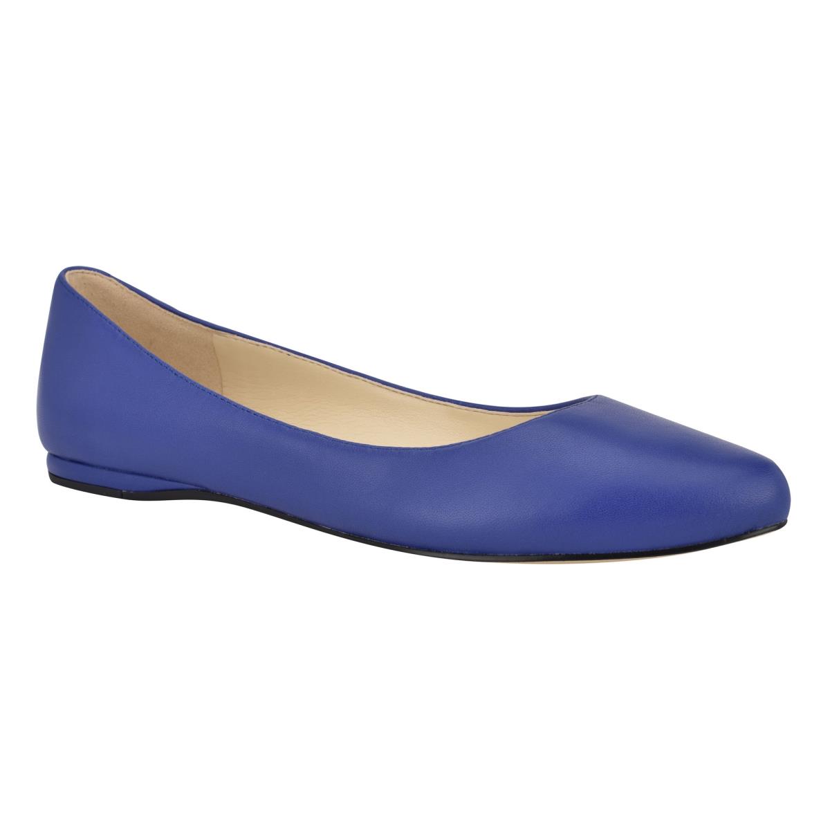 Ballerinas Nine West Speakup Almond Puntera Azul Marino | 1052CYZVG