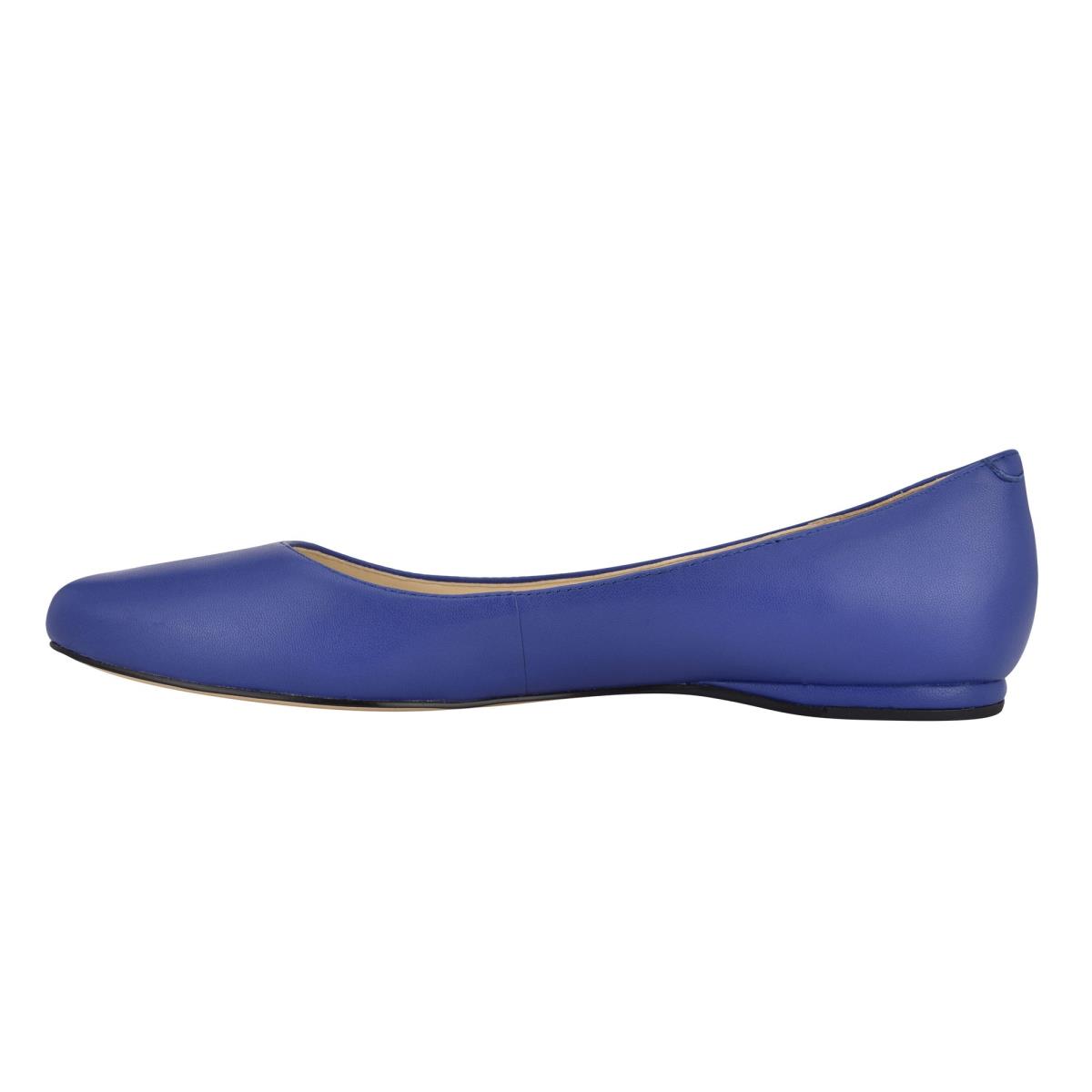 Ballerinas Nine West Speakup Almond Puntera Azul Marino | 1052CYZVG