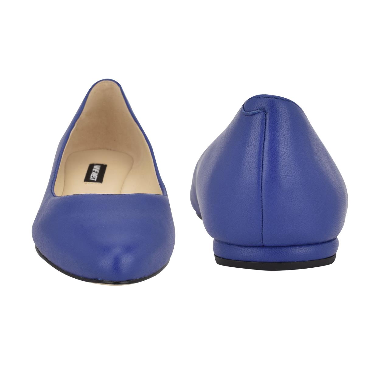 Ballerinas Nine West Speakup Almond Puntera Azul Marino | 1052CYZVG