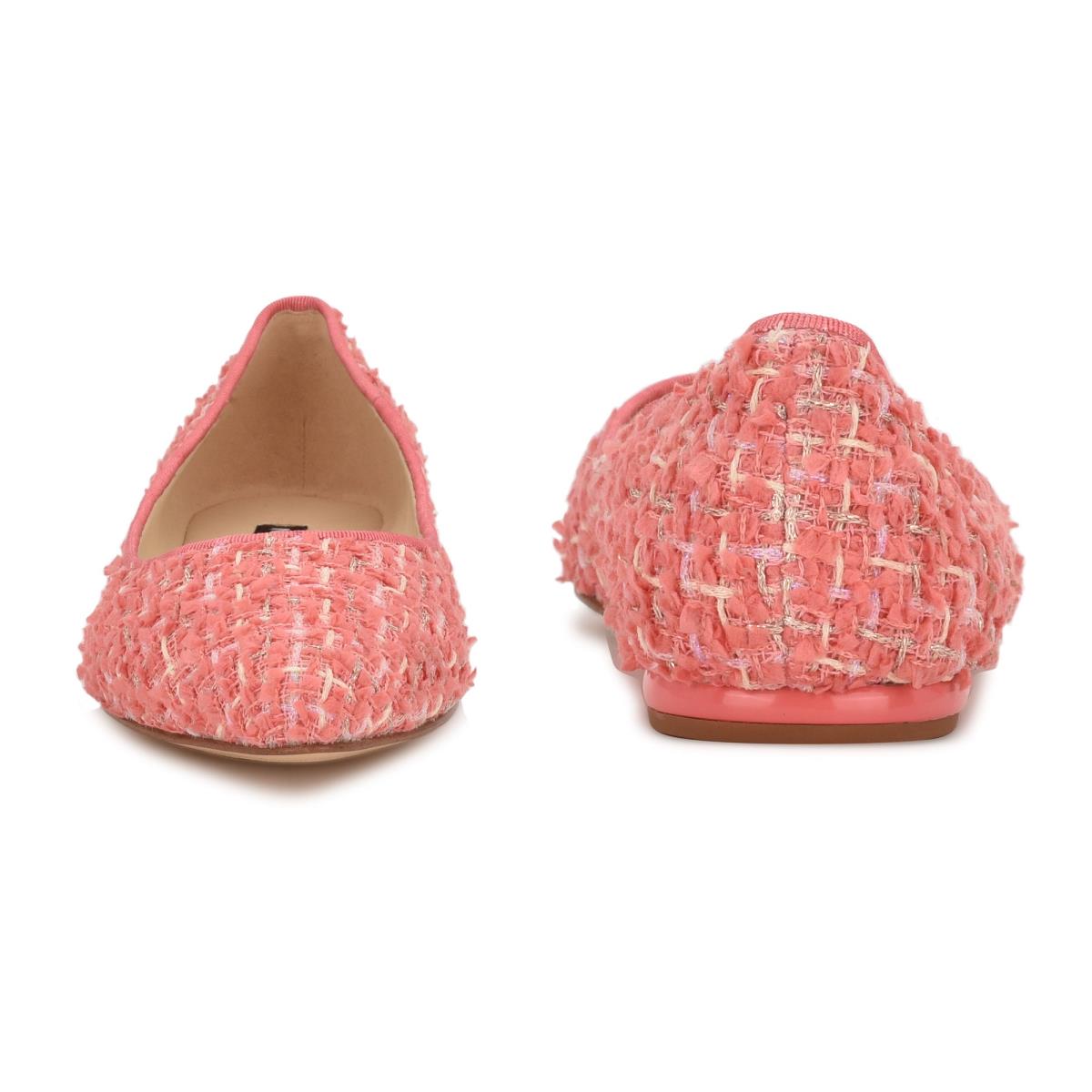 Ballerinas Nine West Speakup Almond Puntera Coral | 1957GBTIF