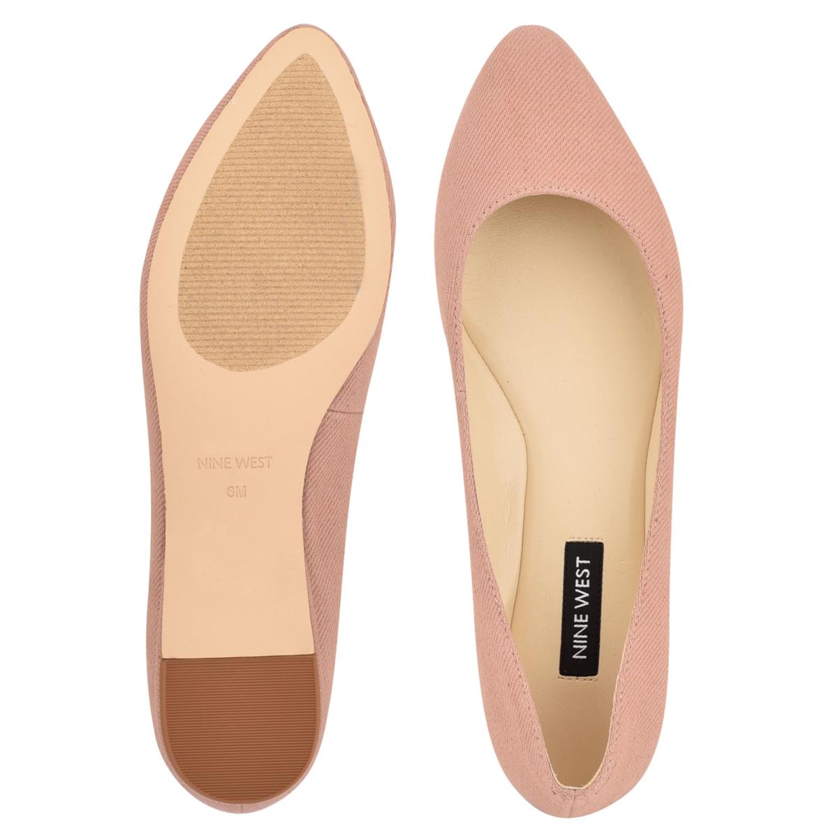 Ballerinas Nine West Speakup Almond Puntera Rosas | 3214CWRJA