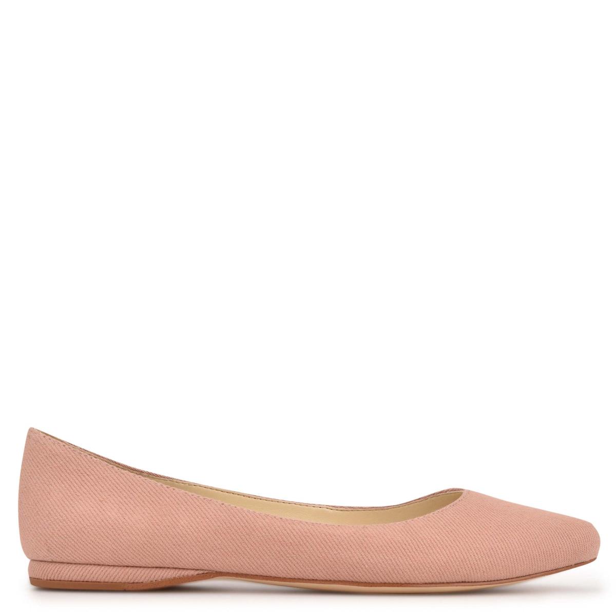 Ballerinas Nine West Speakup Almond Puntera Rosas | 3214CWRJA