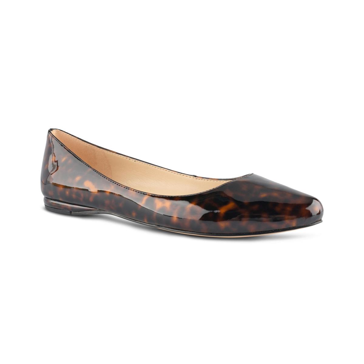 Ballerinas Nine West Speakup Almond Puntera Negras | 7349FLGJK