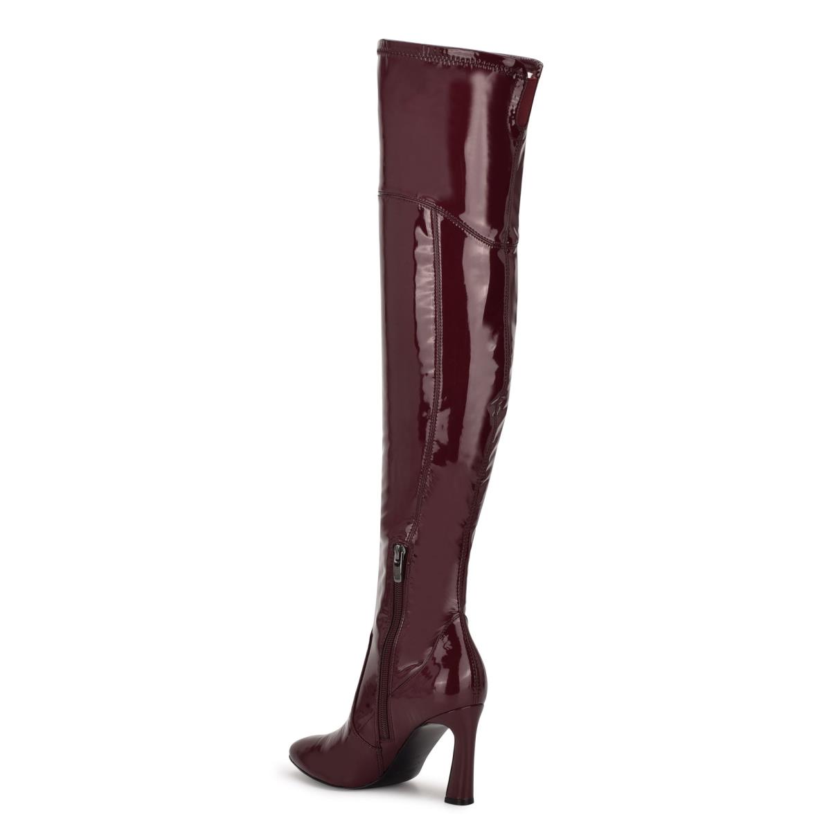 Botas Nine West Sizzle Over The Knee Heel Rosas | 6012JKUAR