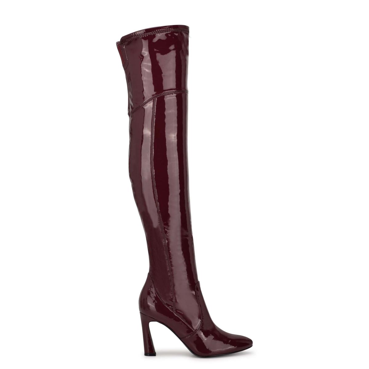 Botas Nine West Sizzle Over The Knee Heel Rosas | 6012JKUAR