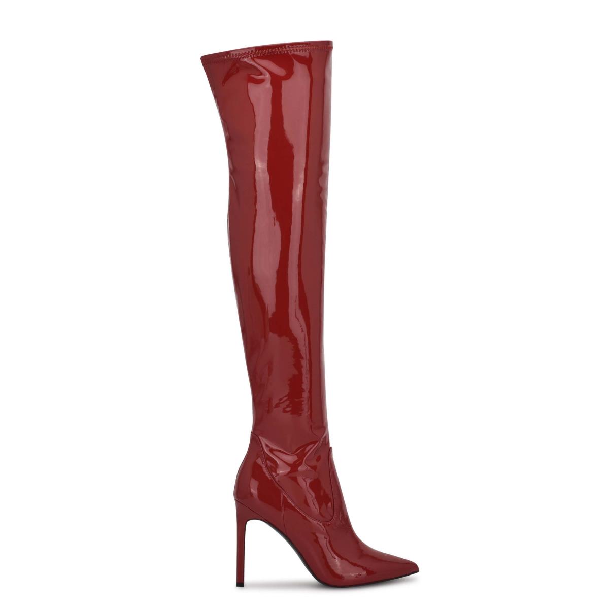 Botas Nine West Tacy Over The Knee Rojas | 6501CGLOZ