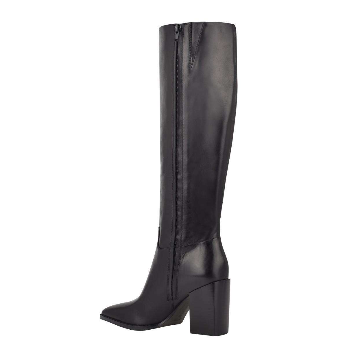 Botas de Tacon Nine West Brixe Negras | 6054OEYBX