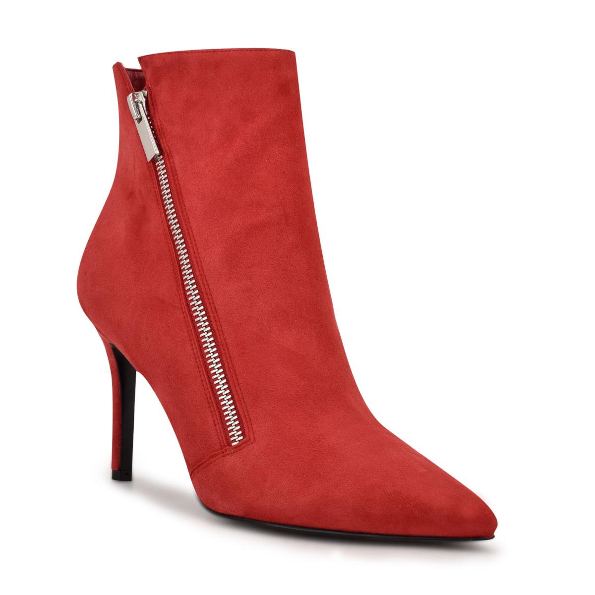 Botines Nine West Fast Vestido Rojas | 2859WMELC