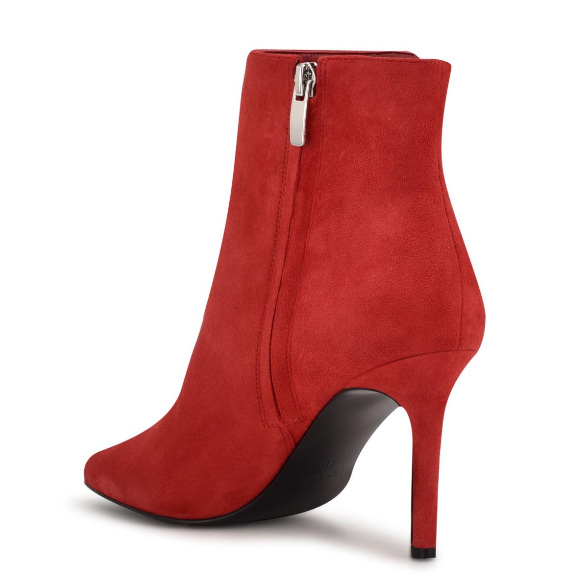 Botines Nine West Fast Vestido Rojas | 2859WMELC