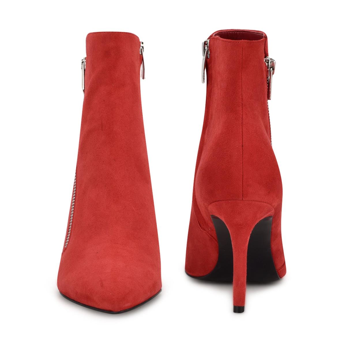 Botines Nine West Fast Vestido Rojas | 2859WMELC