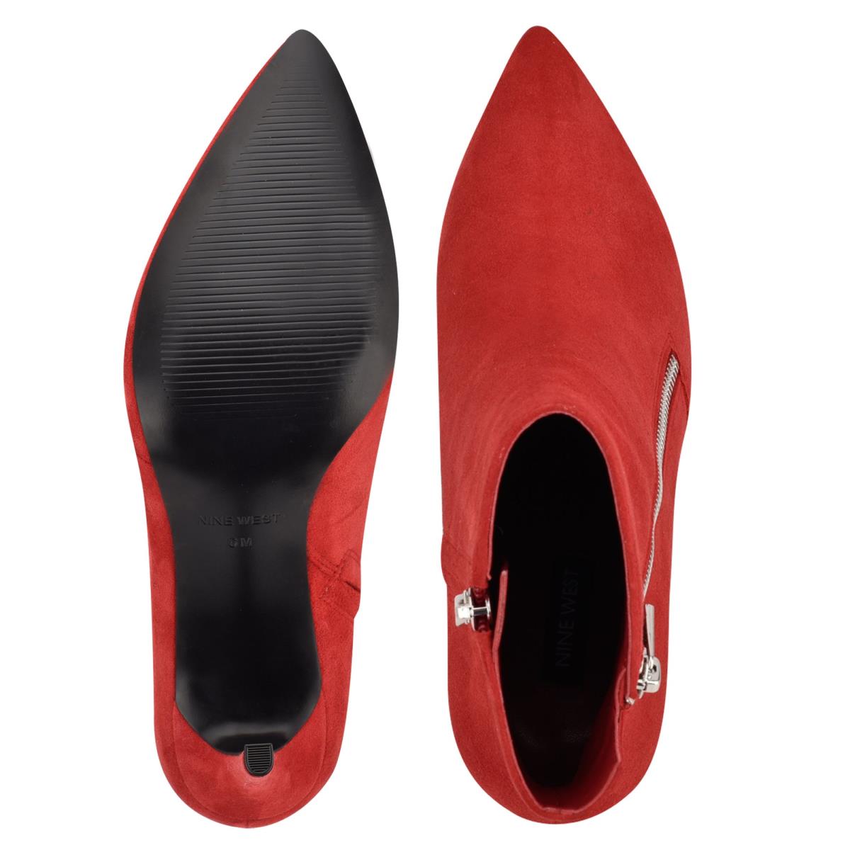 Botines Nine West Fast Vestido Rojas | 2859WMELC