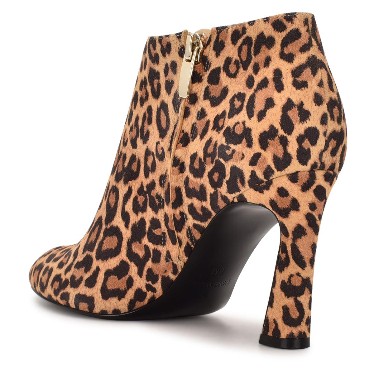 Botines Nine West Raze Vestido Leopardo | 4061FTNOM