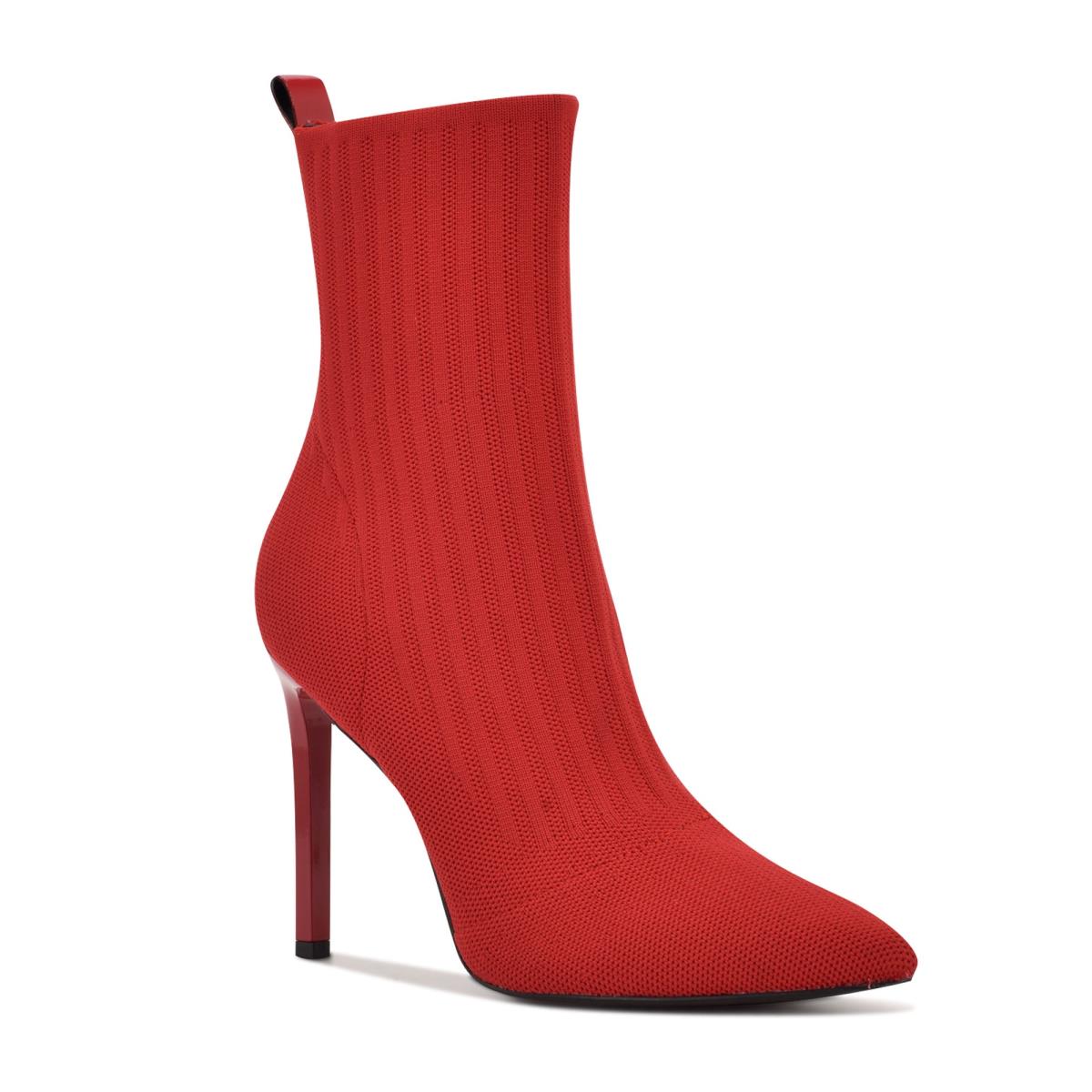 Botines Nine West Teoy Vestido Rojas | 1273EHWCJ