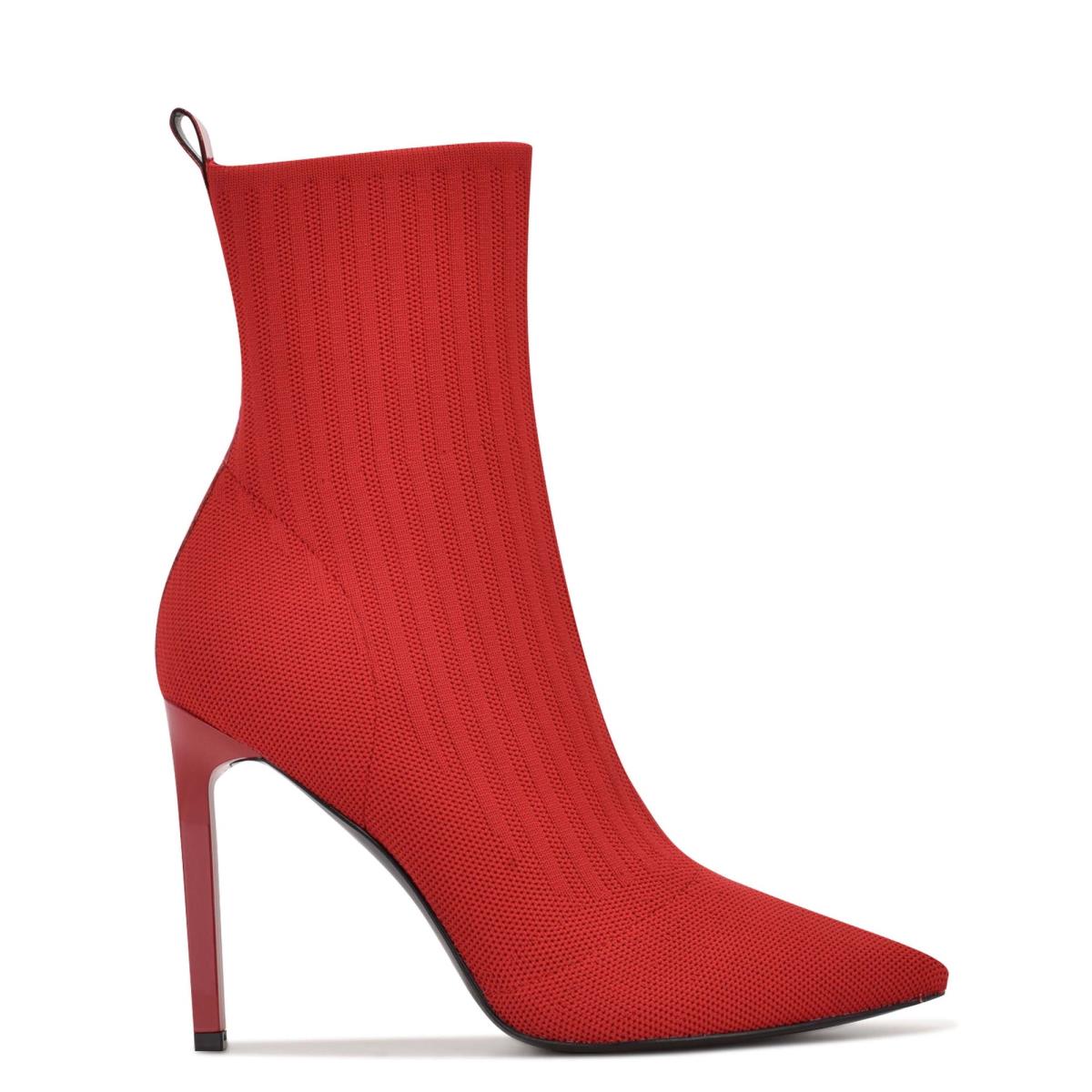 Botines Nine West Teoy Vestido Rojas | 1273EHWCJ