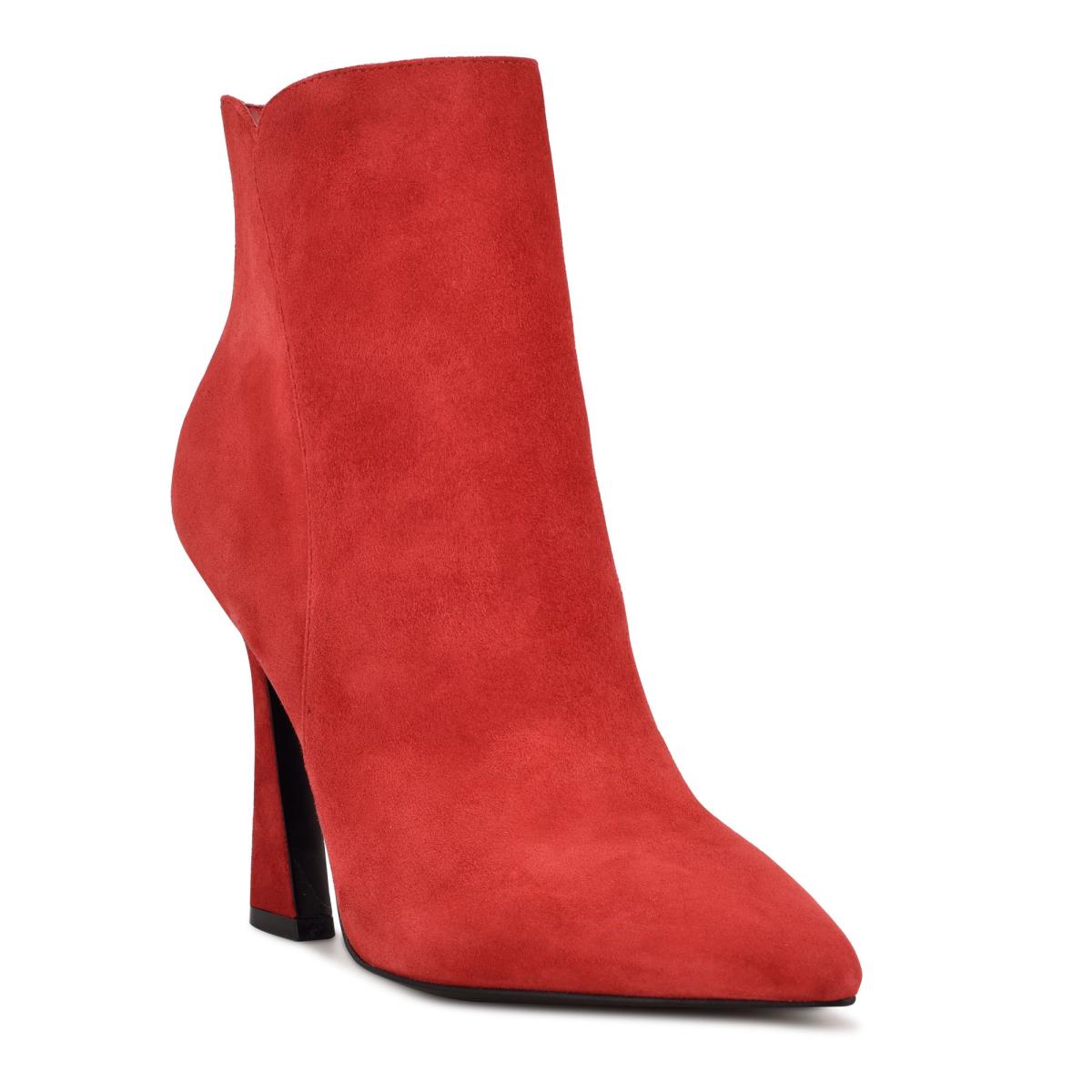 Botines Nine West Torrie Vestido Rojas | 2510RABDG