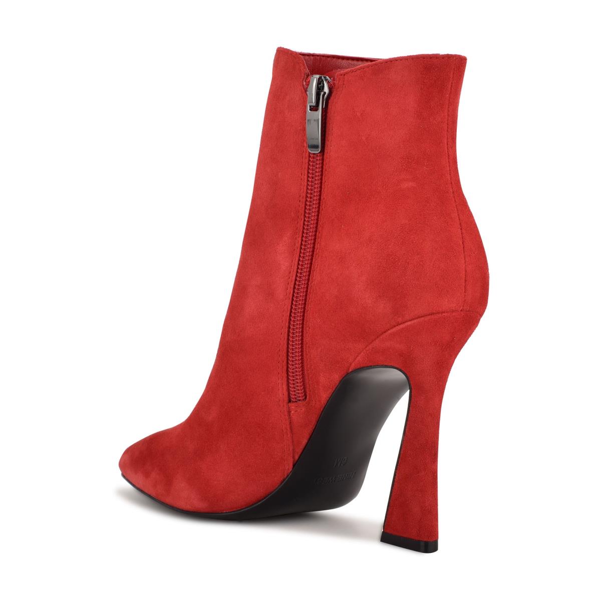 Botines Nine West Torrie Vestido Rojas | 2510RABDG