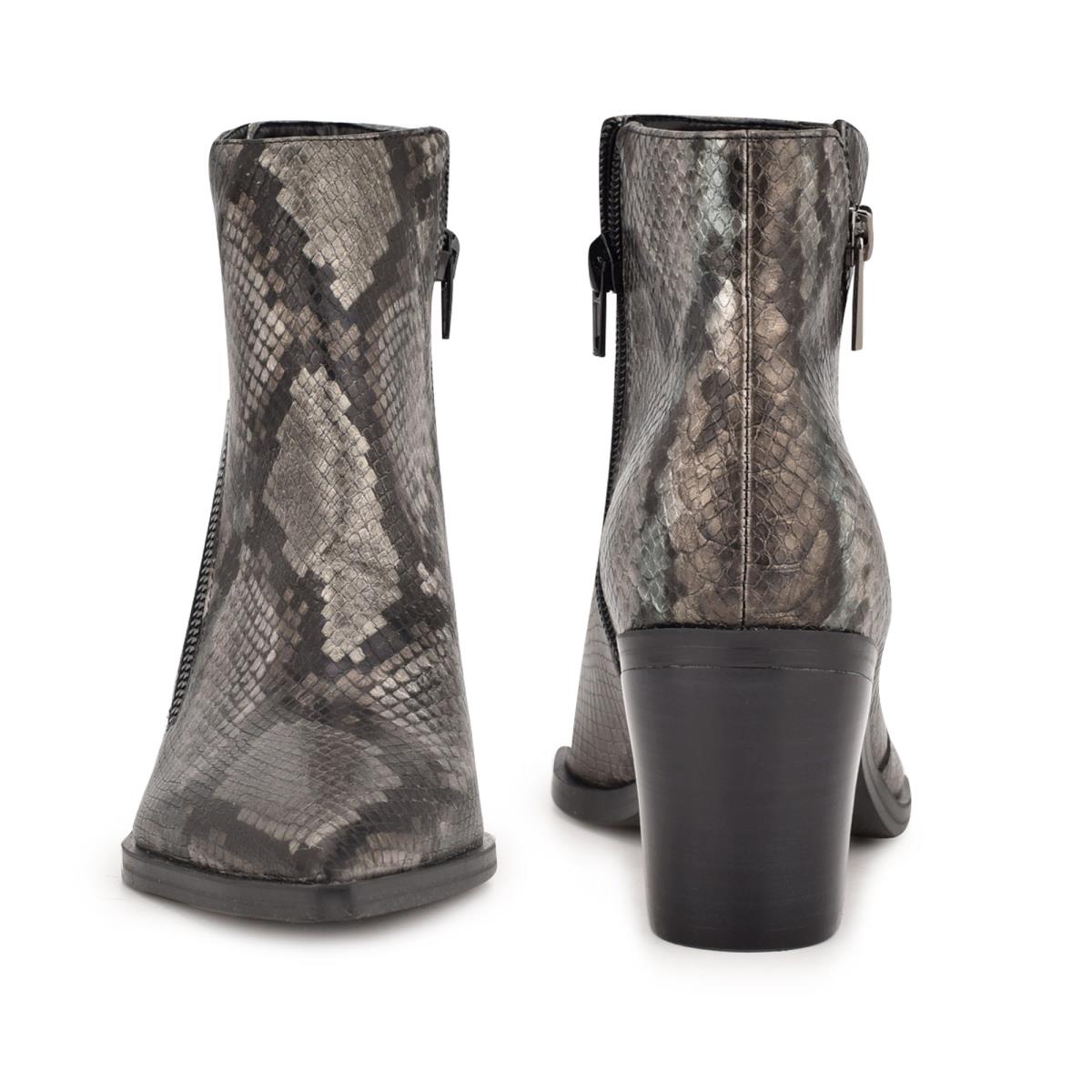 Botines Nine West Wearit Block Heel Serpent | 0953RNEWS