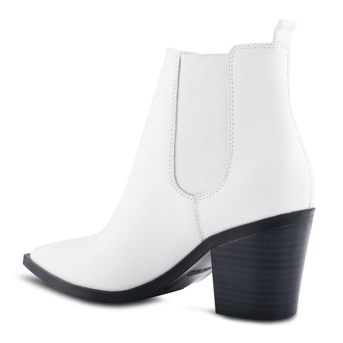 Botines Nine West Wyllis Block Heel Blancas | 7823UJXAQ