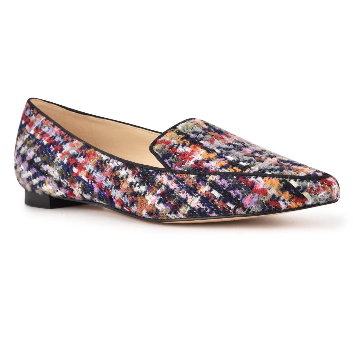 Flats Nine West Abay Smoking Azules Multicolor | 0671CDNTK