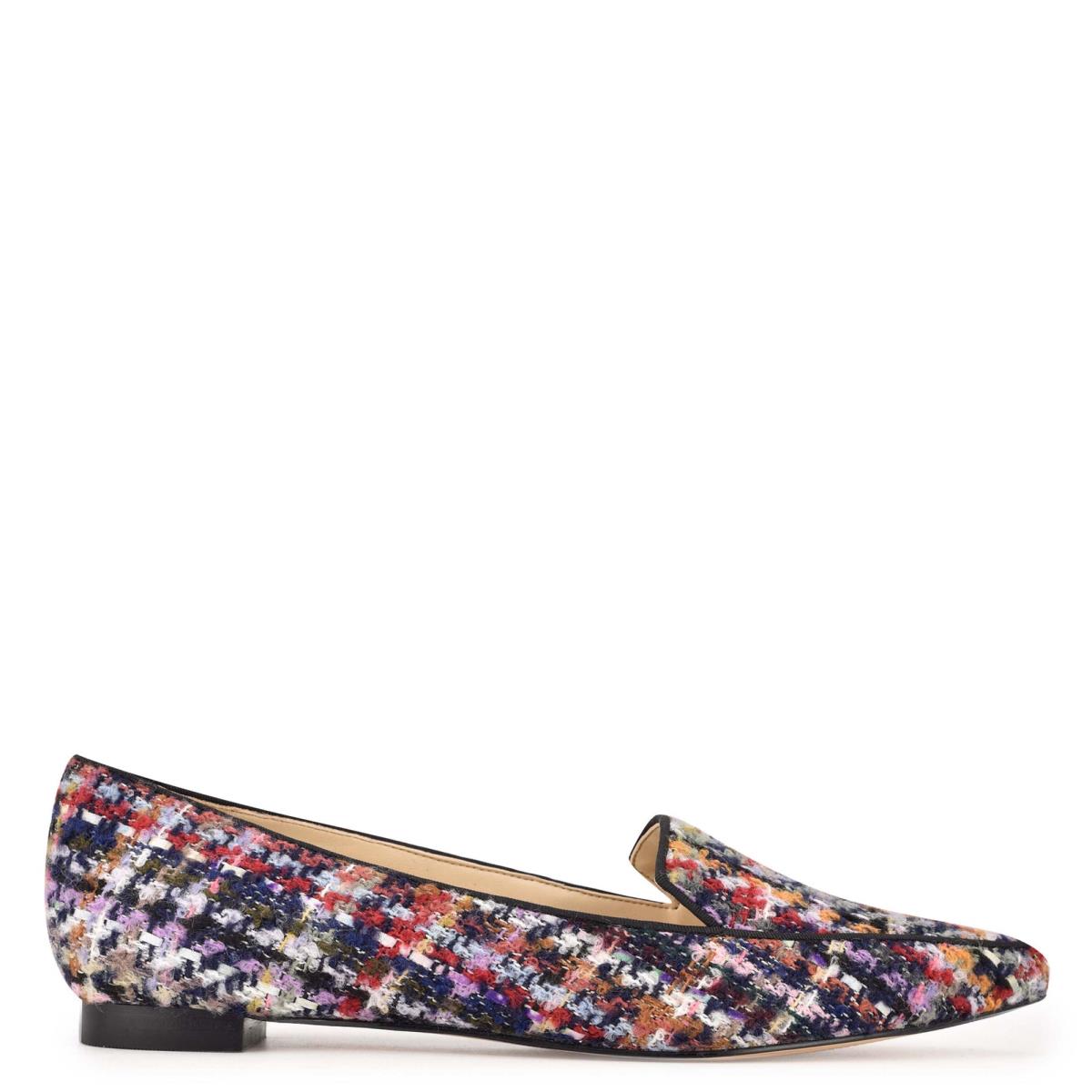 Flats Nine West Abay Smoking Azules Multicolor | 0671CDNTK