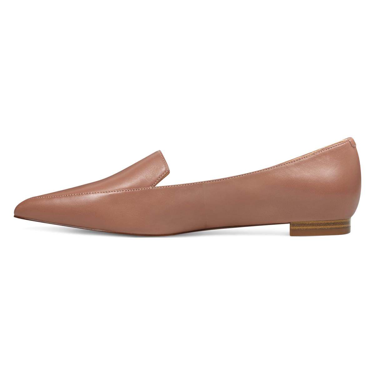 Flats Nine West Abay Smoking Beige | 2615WZOHU