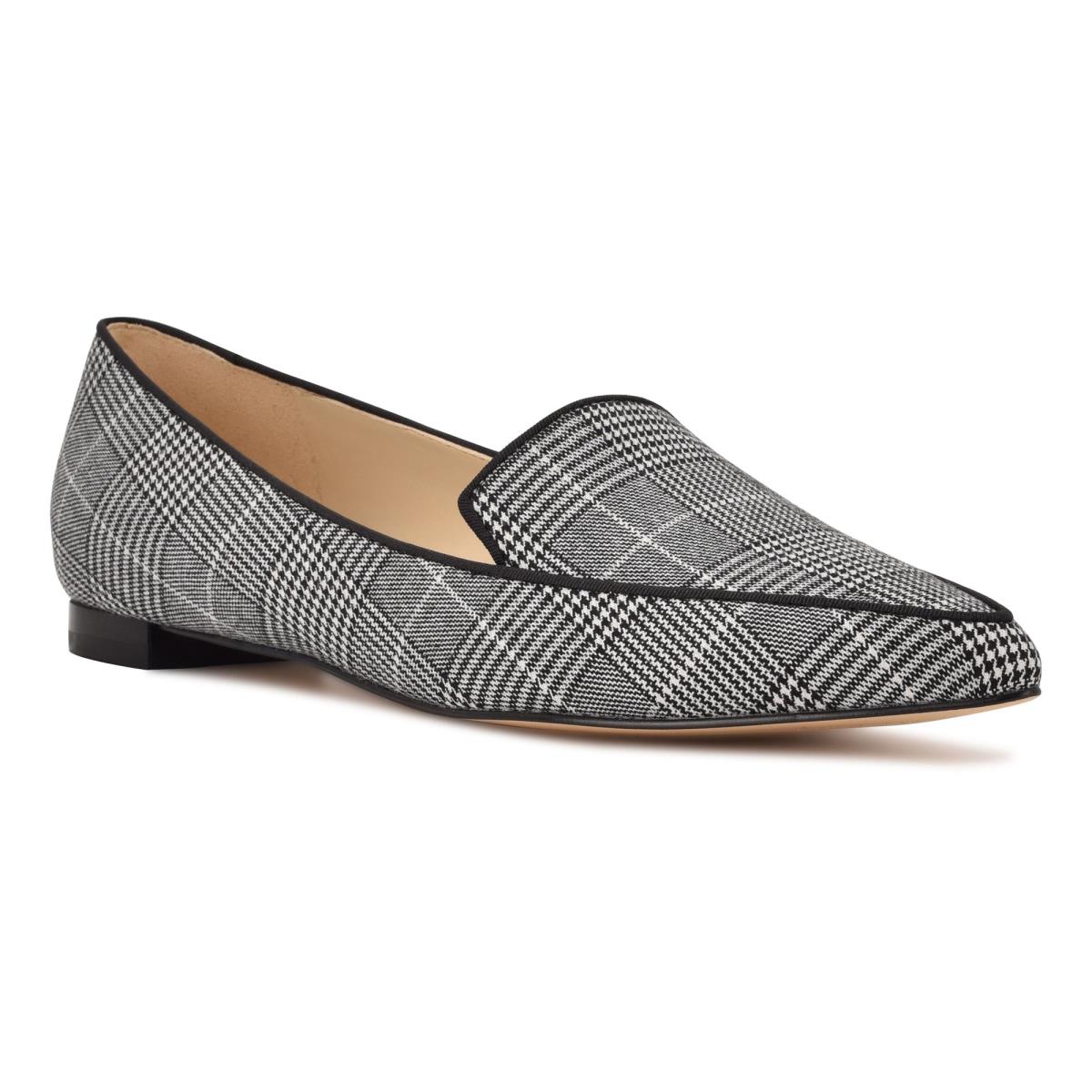 Flats Nine West Abay Smoking Gris | 6174ZISDQ