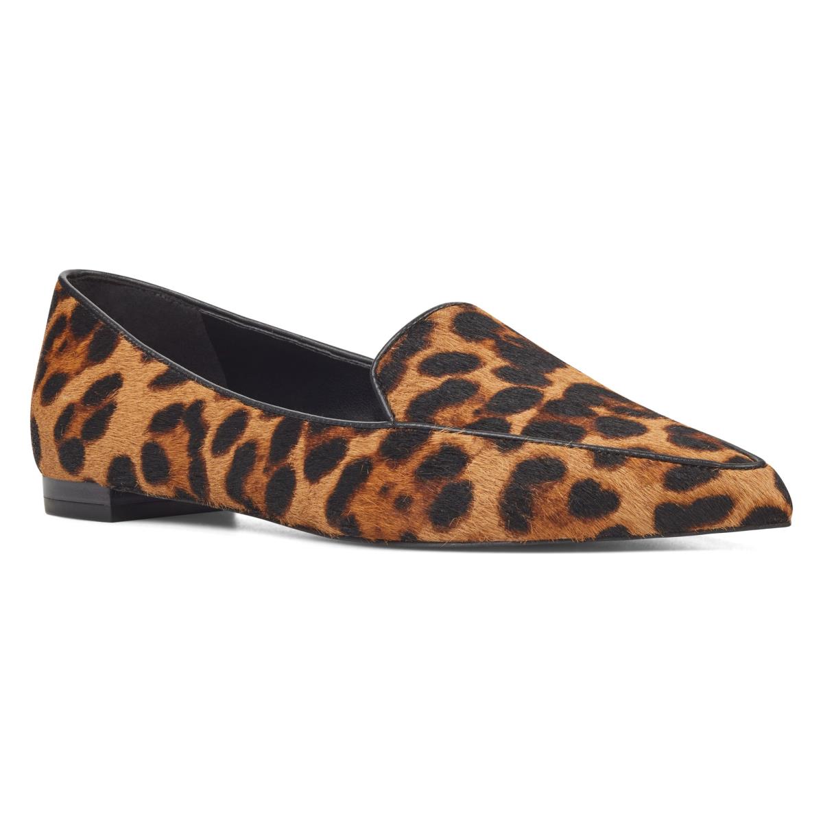 Flats Nine West Abay Smoking Leopardo | 9501KIFPX