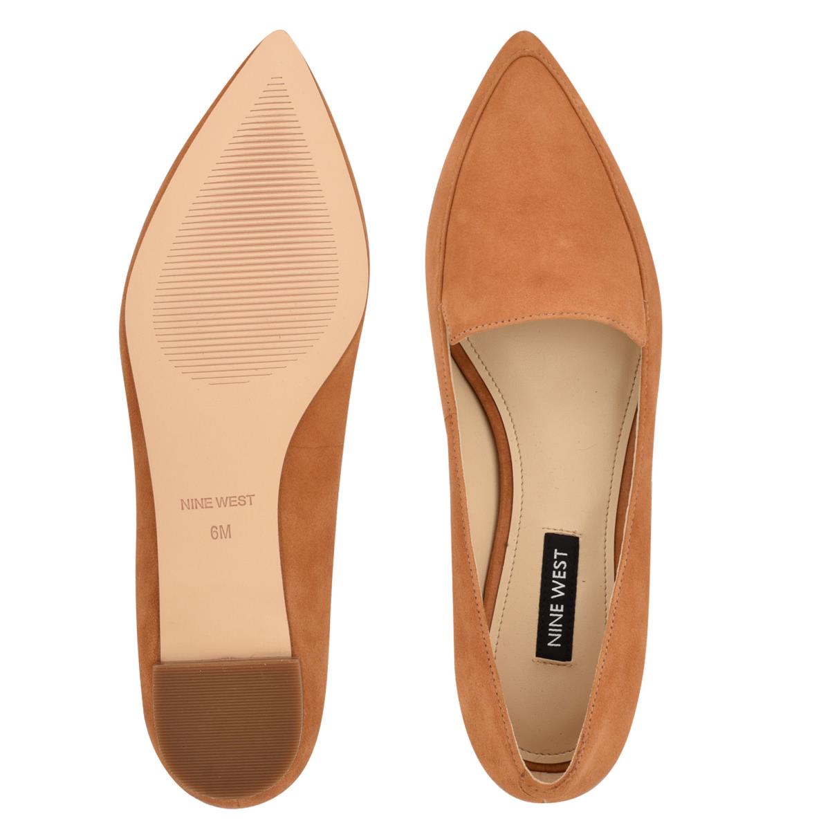 Flats Nine West Abay Smoking Moutarde | 3829ZGMVK