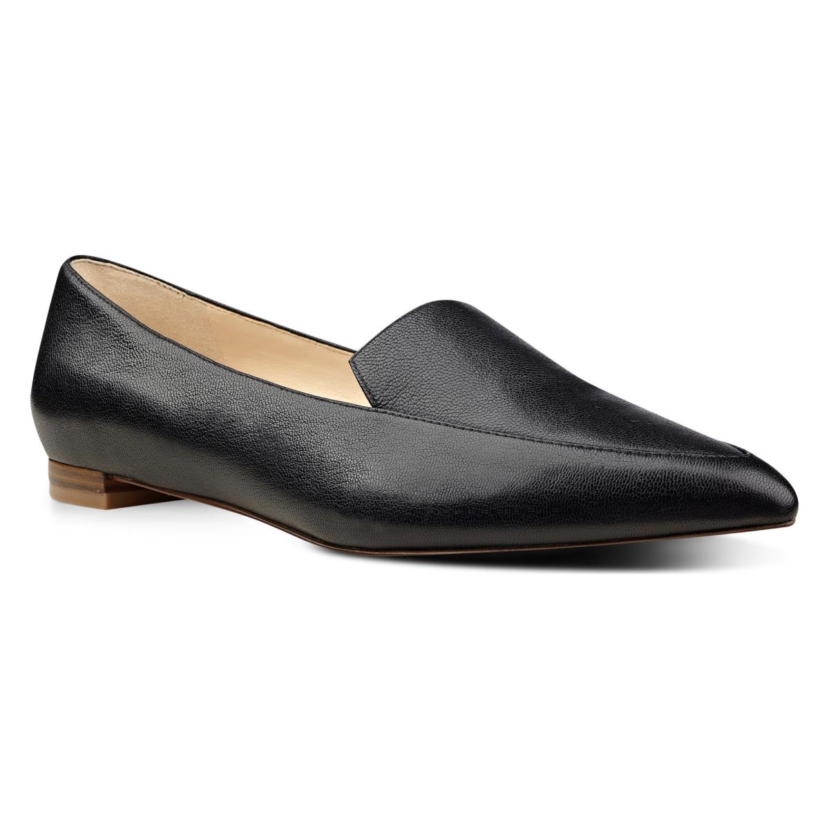 Flats Nine West Abay Smoking Negras | 6981JWCZK