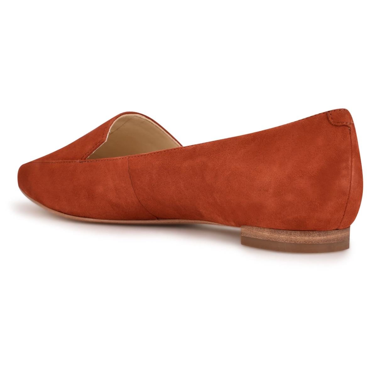 Flats Nine West Abay Smoking Rojas | 1670PTMXJ