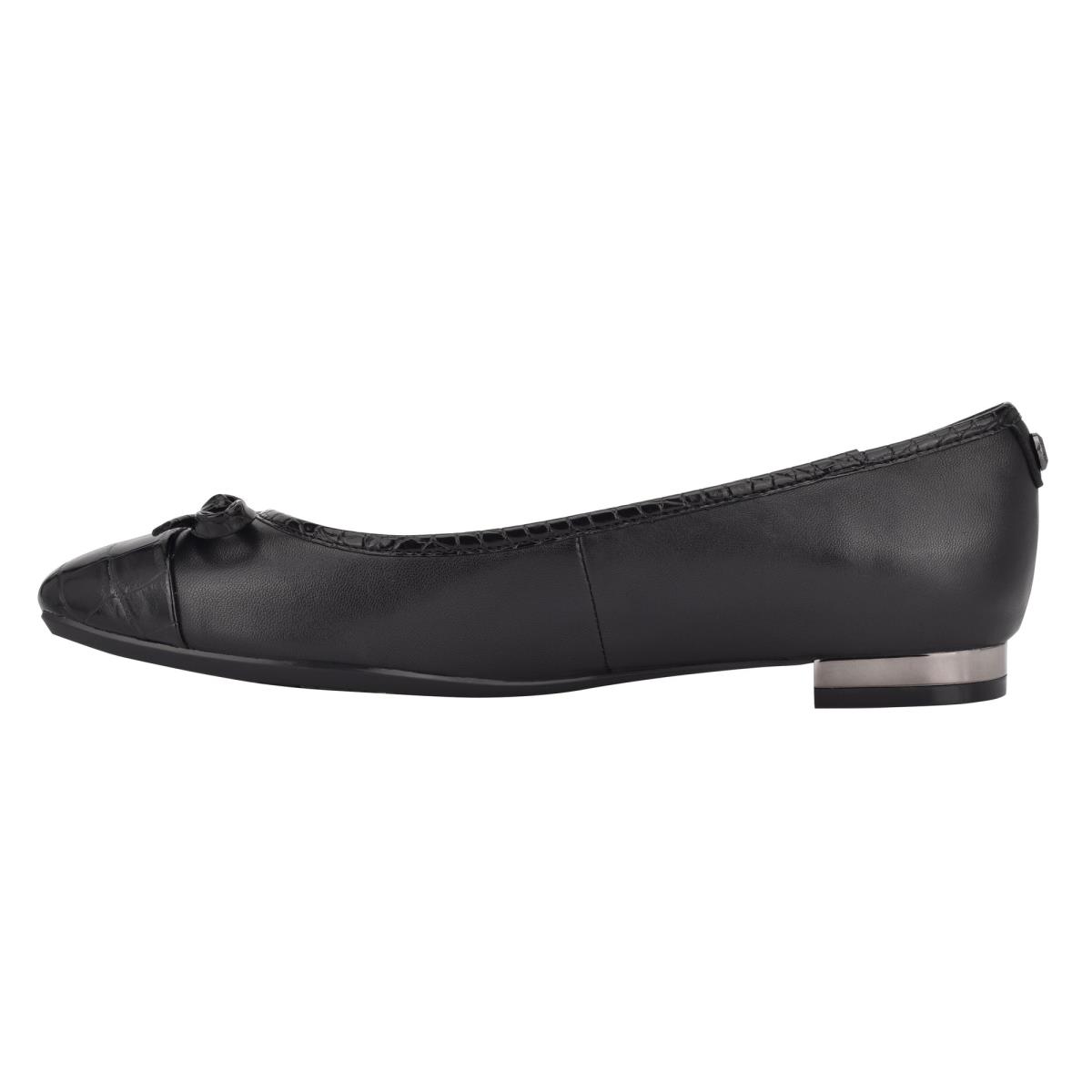 Flats Nine West Olly 9x9 Ballet Negras | 5928BAWDF