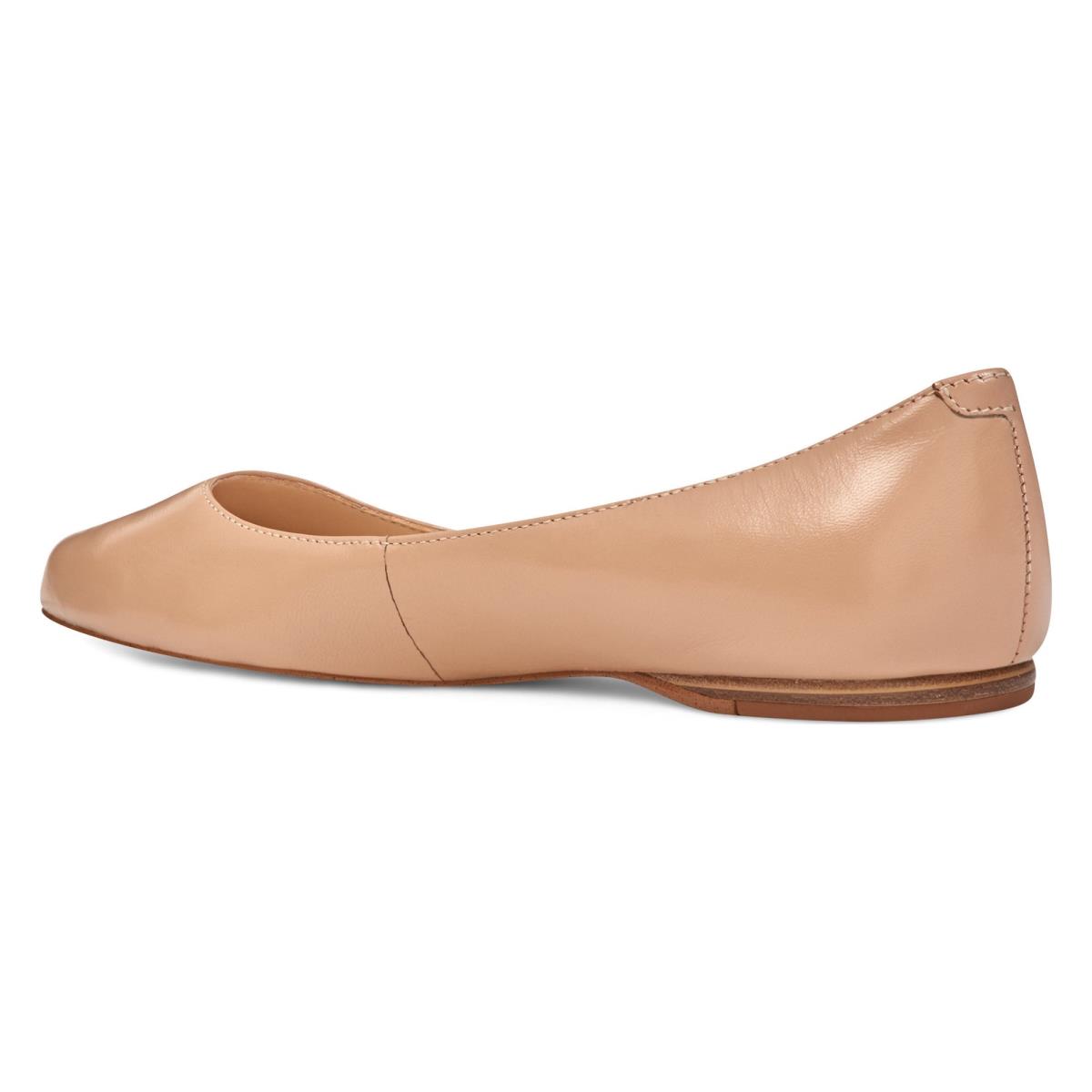 Flats Nine West Speakup Almond Puntera Beige | 7605ARKOB