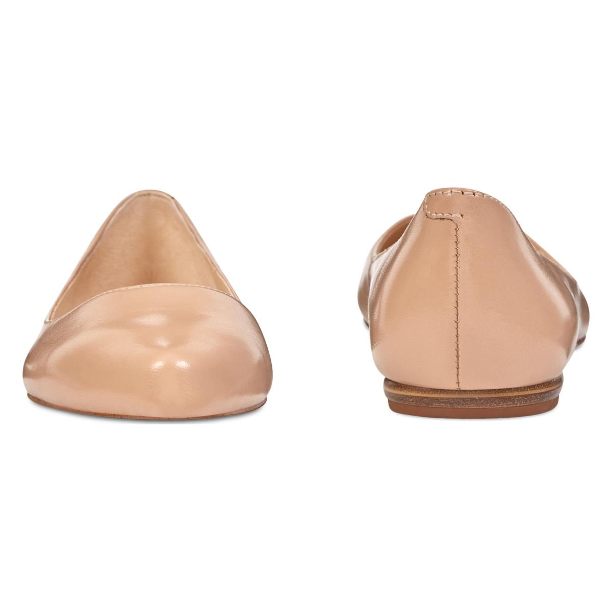 Flats Nine West Speakup Almond Puntera Beige | 7605ARKOB