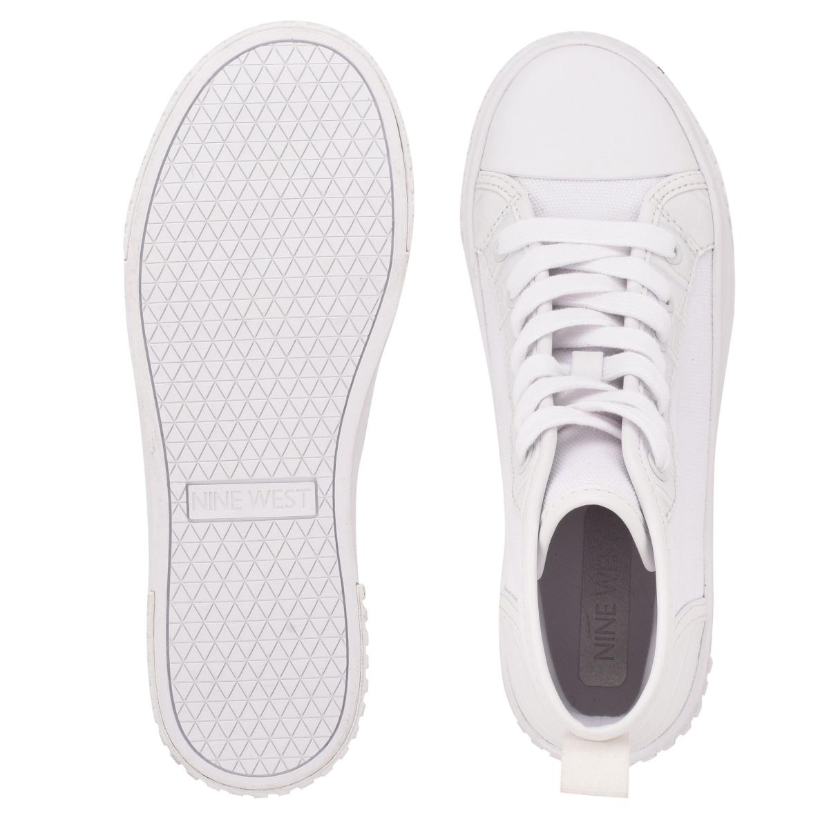 High Top Sneakers Nine West Dyiane Blancas | 7069XSPKB