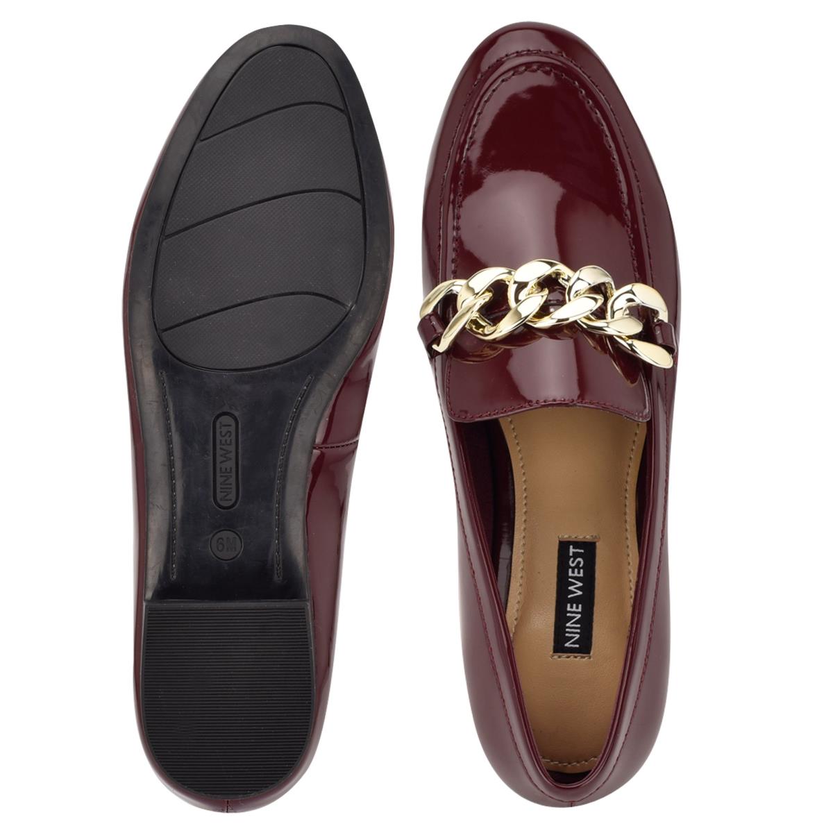 Loafers Nine West Chain Slip-On Rojas | 8014QXPRT